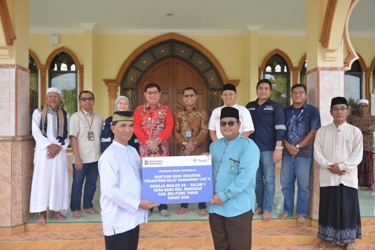 PT Timah Dukung Pesantren Kilat Remaja Belitung Timur