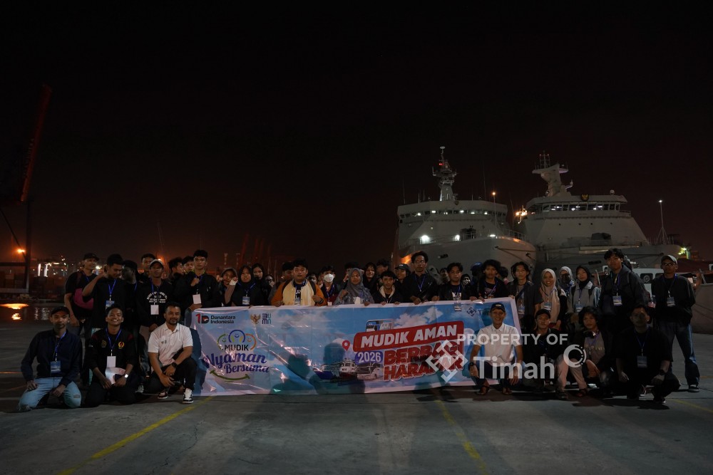 1.349 Warga Bangka Belitung Ikut Mudik Gratis