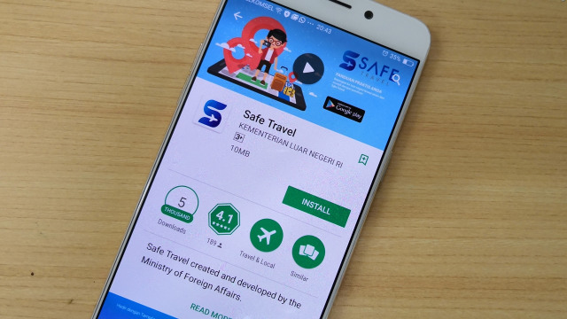 Aplikasi Safe Travel
