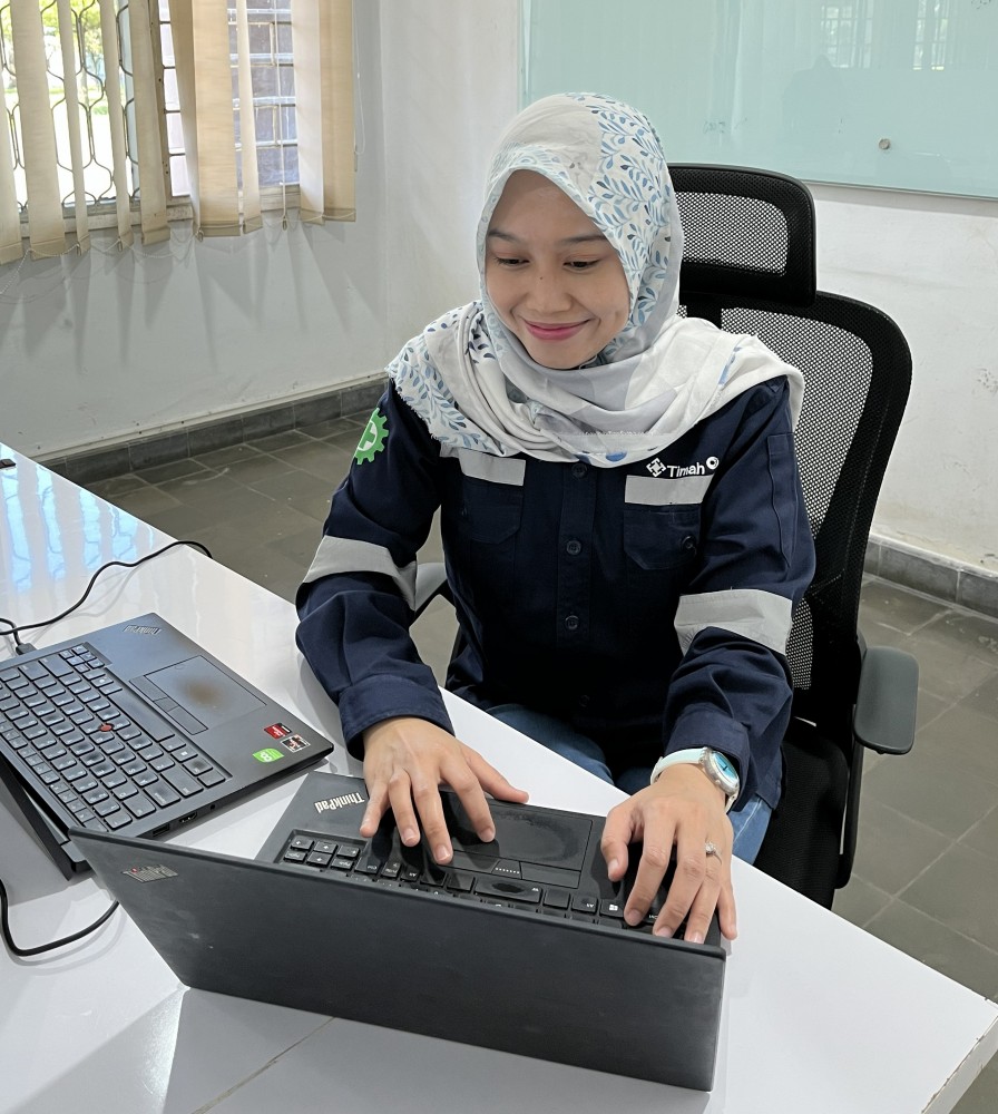 Perjalanan Eka Widiastuti di TSL Ausmelt PT Timah