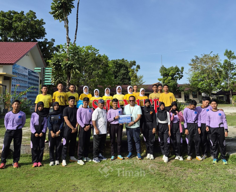 Lomba Kreativitas Baris Berbaris Digelar di Belitung, PT Timah Hadir Dukung Kreativitas Pelajar