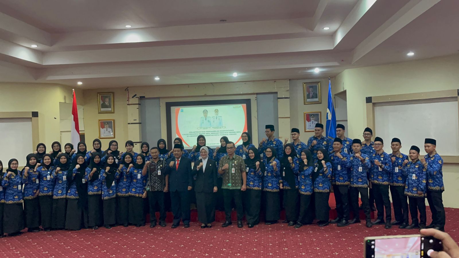 40 Pegawai Pemkot Pangkalpinang Resmi Diangkat jadi PNS