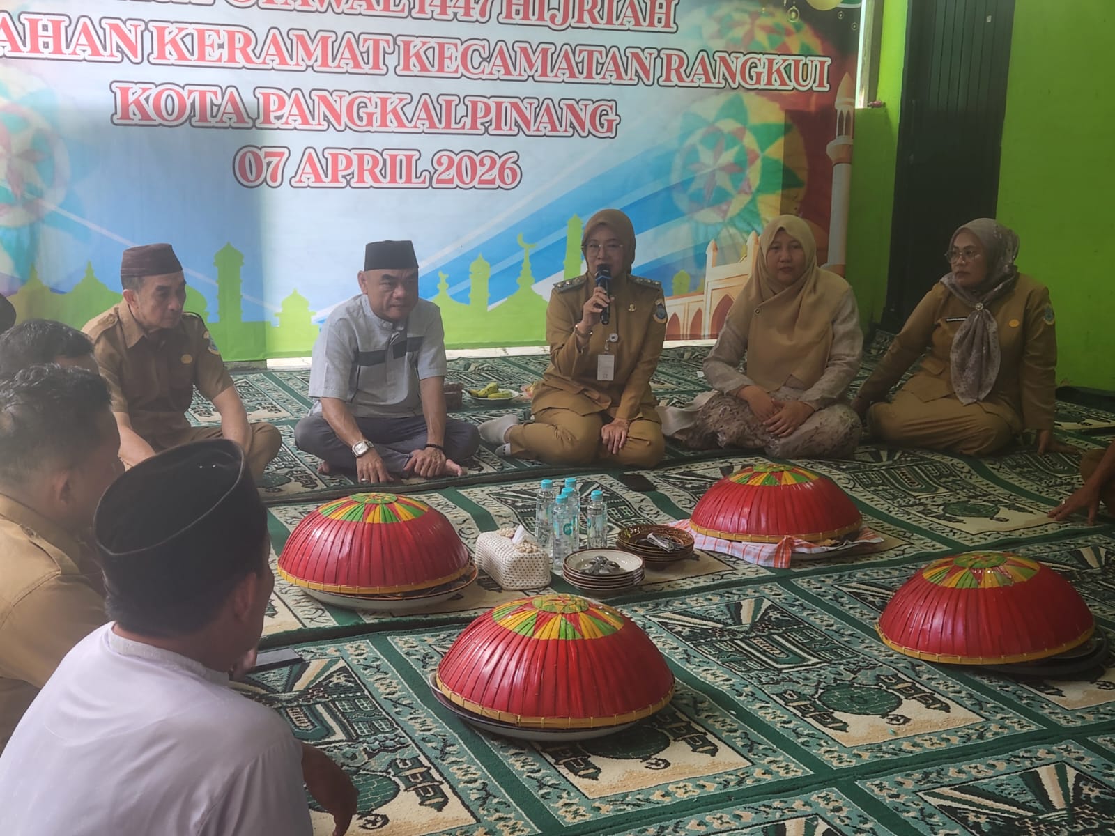 Telat Hadir di Halalbihalal dan Penutupan Puasa Syawal, Wakil Wali Kota Pangkalpinang Minta Maaf