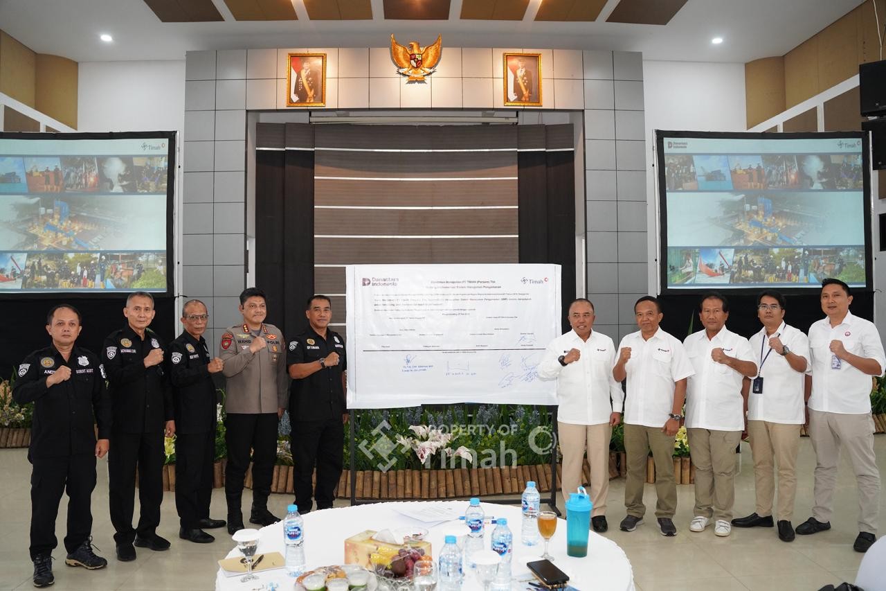 Tingkatkan Sistem Pengamanan Operasional, PT Timah Gandeng Polda Babel