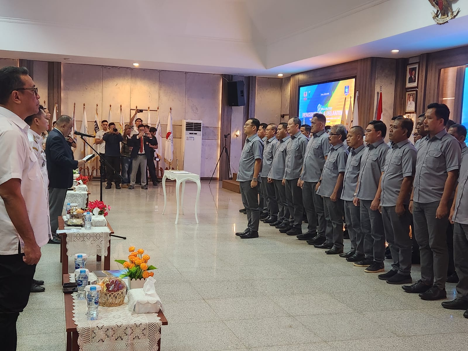 Hadiri Pelantikan KONI Babel, Pemkot Pangkalpinang Perkuat Sinergi Demi Dongkrak Prestasi Olahraga