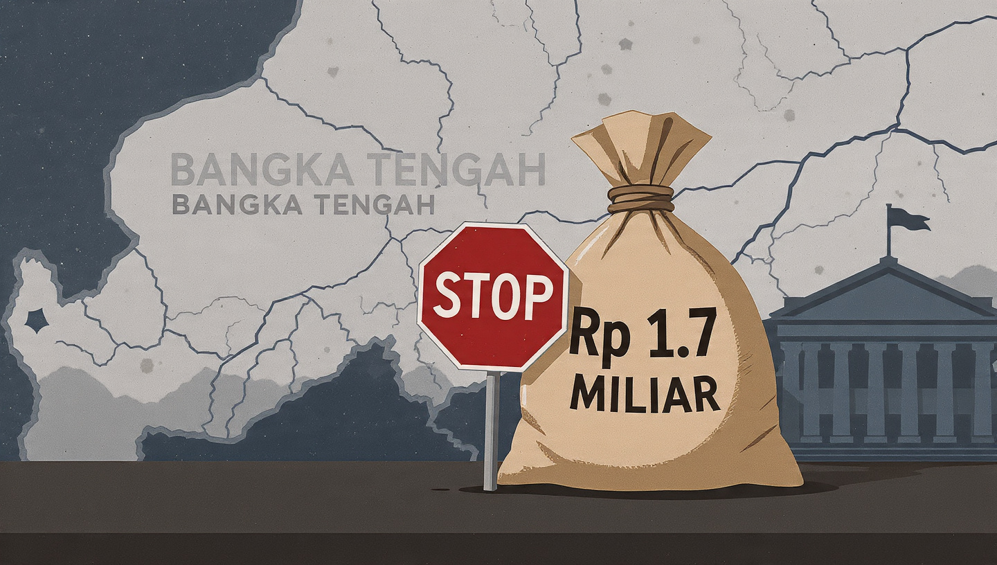 Dana Rp1,7 Miliar untuk Parpol di Bangka Tengah Belum Cair, Ini Penyebabnya