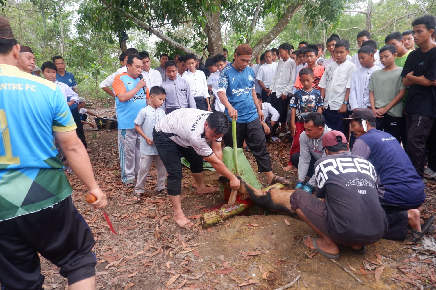 Iduladha Penuh Berkah, Yayasan Bahrul Ulum Sungailiat Sembelih 18 Hewan Kurban