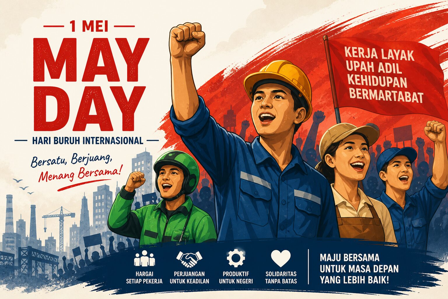 May Day, Hiburan, dan Bius Kesadaran: Tinjauan Keadilan Buruh dalam Perspektif Islam