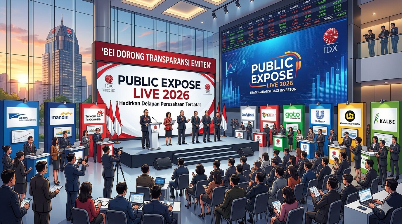 BEI Dorong Transparansi Emiten Lewat Public Expose Live 2026, Hadirkan Delapan Perusahaan Tercatat