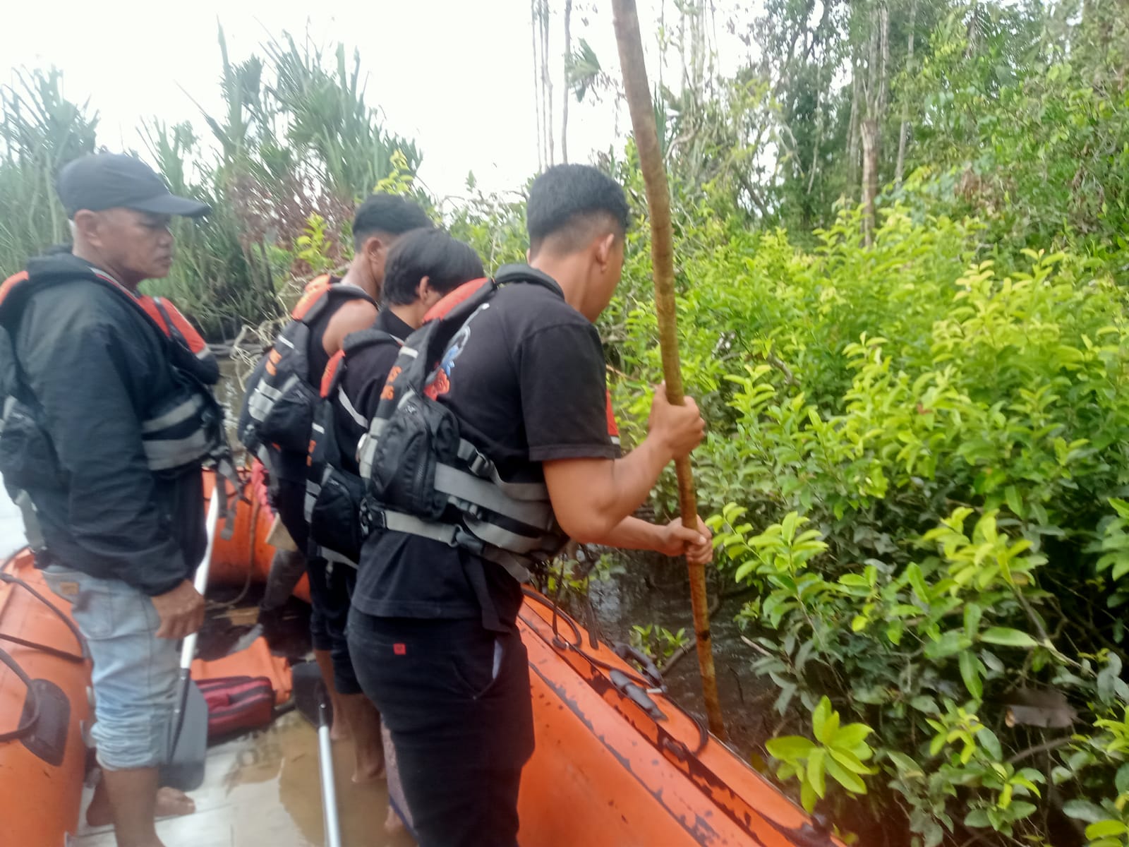 Hari Keempat Pencarian Kamaludin, Tim SAR Gabungan Perluas Area hingga 14 Km² di Bangka Barat