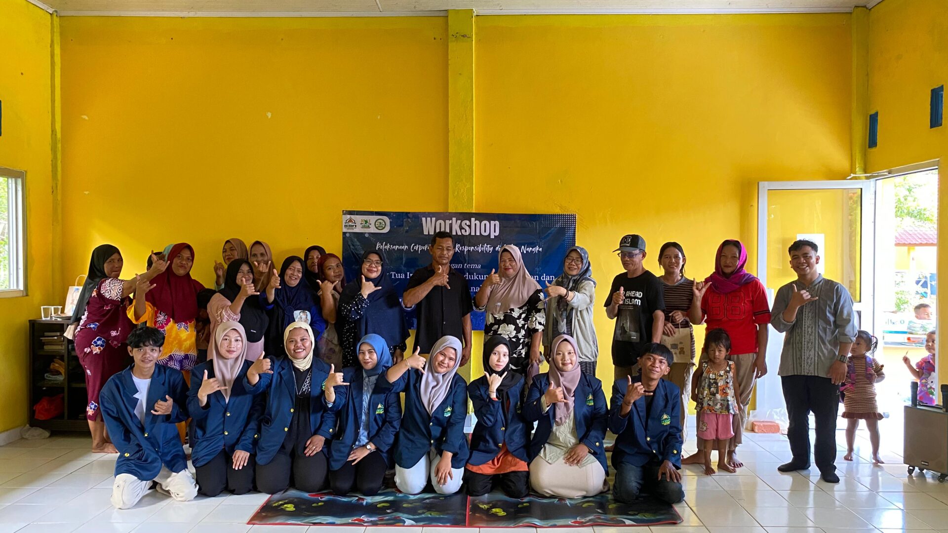 Berawal dari Curhat Orang Tua di Pulau Nangka, Mahasiswa KPI IAIN SAS Gelar Workshop Pendampingan Anak