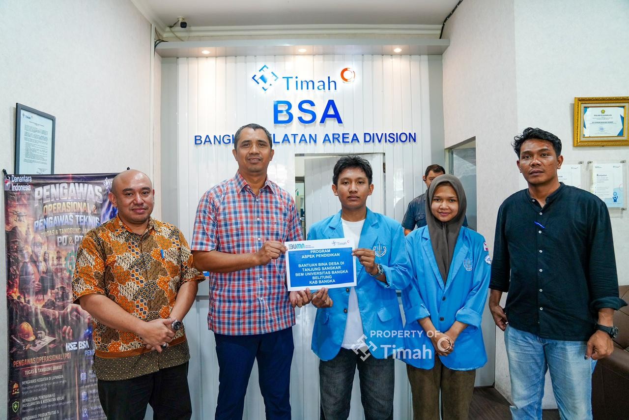 Dari Pojok Literasi hingga Mangrove, PT Timah Dukung Mahasiswa UBB Bangun Desa Pesisir