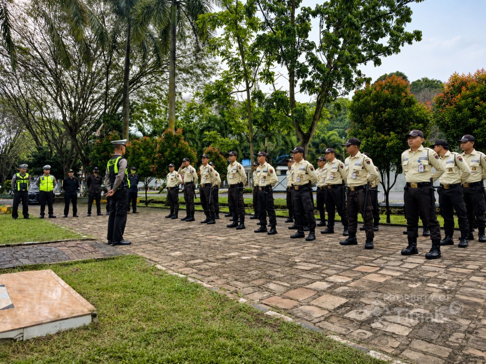 Cegah Kecelakaan Kerja, PT Timah Bekali Satpam Edukasi Keselamatan Berkendara