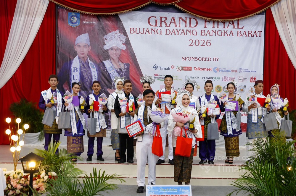 Gedung Majapahit PT Timah Jadi Panggung Bujang Dayang Bangka Barat 2026