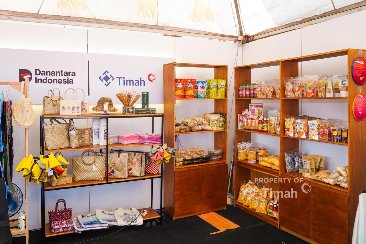 Omzet Tembus Rp10 Juta per Pameran, UMKM Mitra PT Timah Raup Peluang Besar di Belitung Expo 2026