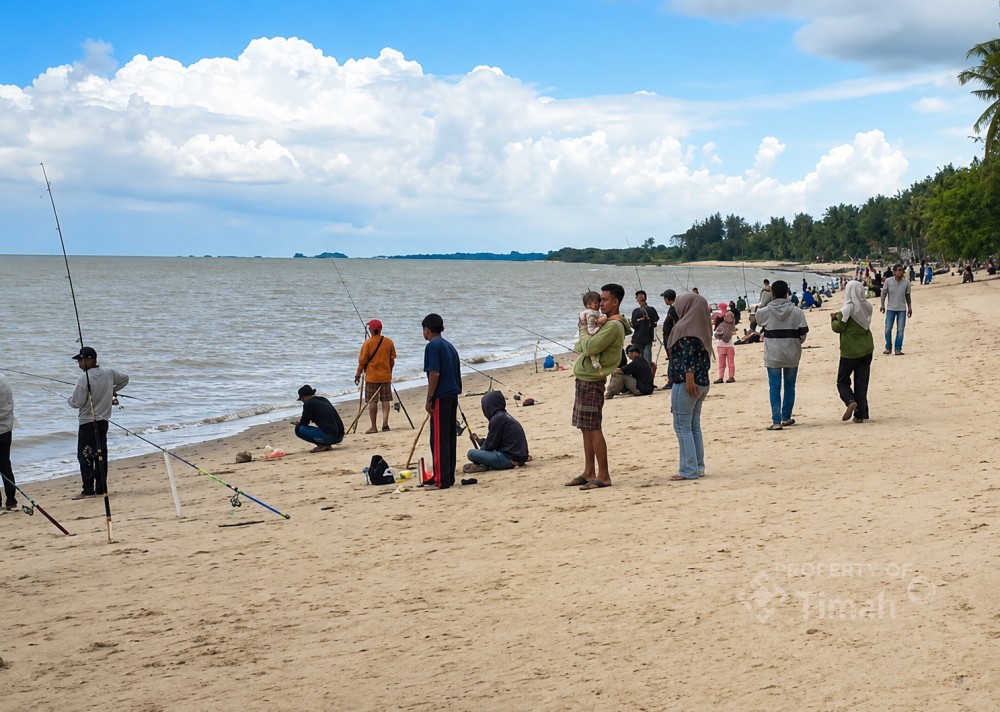 PT Timah Dukung Lomba Mancing di Karimun, 280 Peserta Ramaikan Promosi Wisata Pantai Batu Besar