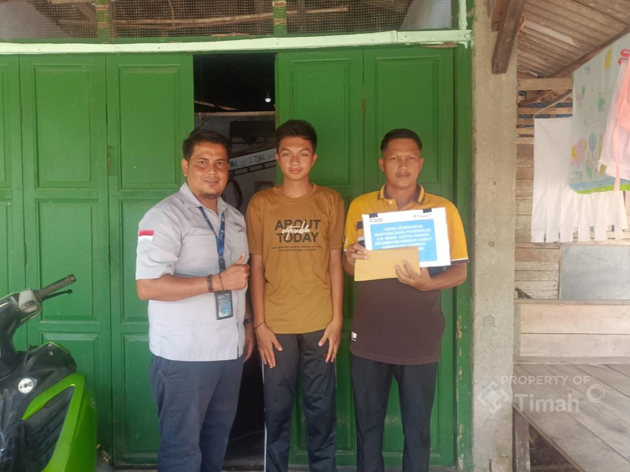 PT Timah Bantu Dana Pendidikan Siswa Berprestasi di Karimun