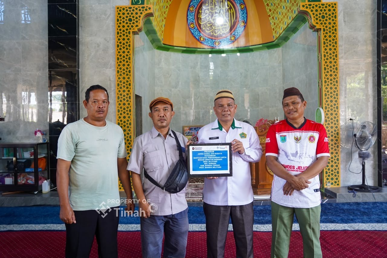 Tujuh Tahun Dibangun, Masjid di Desa Jelutung Masih 40 Persen Rampung