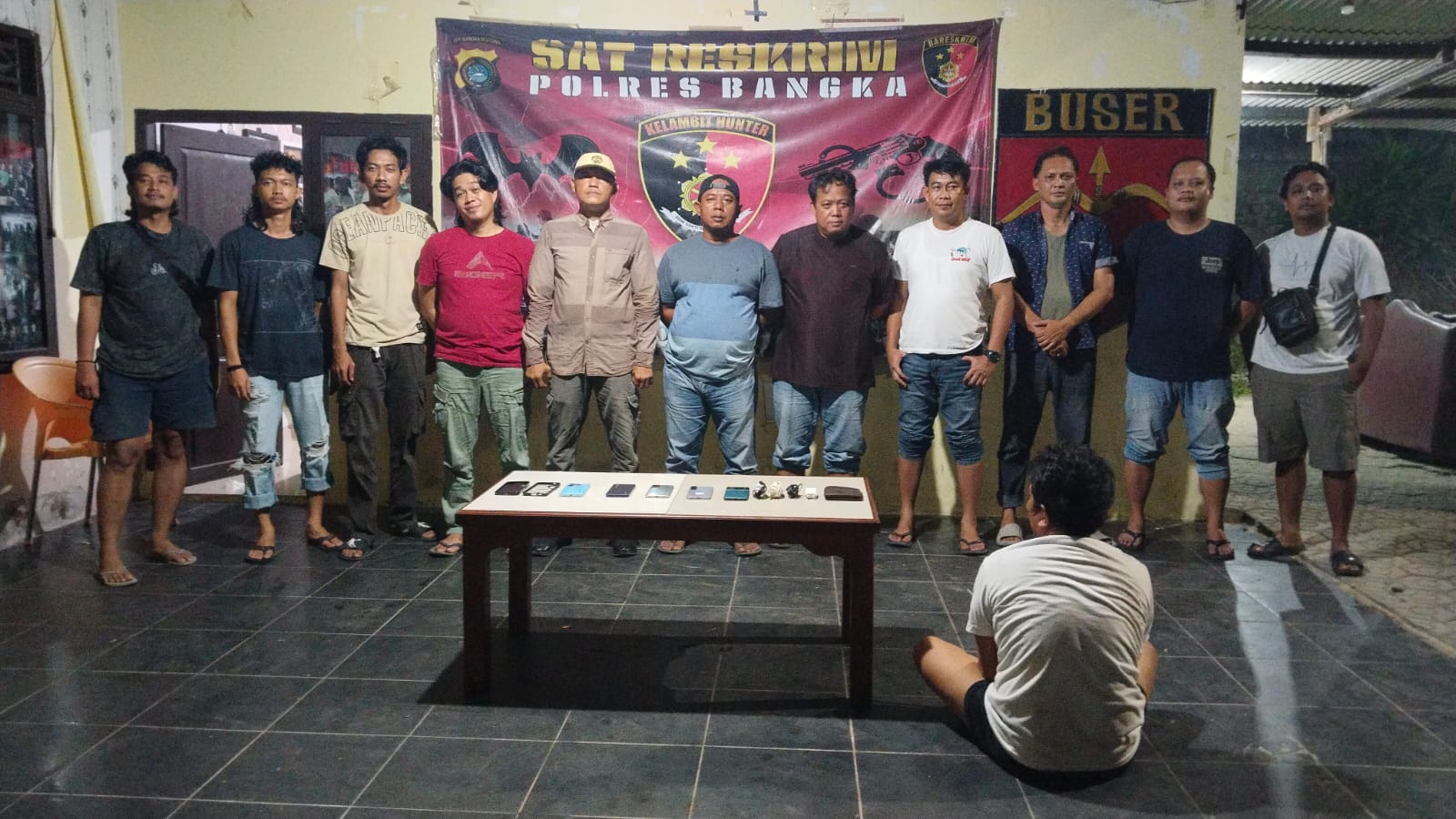 Residivis Diduga Terlibat Sejumlah Pencurian di Sungailiat, Satreskrim Polres Bangka Amankan Pria 47 Tahun