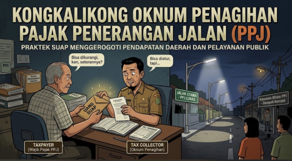 Penggelapan Pajak Penerangan Jalan Bisa Saja Terjadi dengan Pola Sebagai Berikut