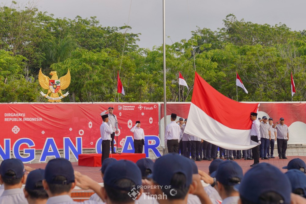 HUT ke-81 RI, PT Timah Perkuat Semangat Persatuan dan Kontribusi untuk Negeri