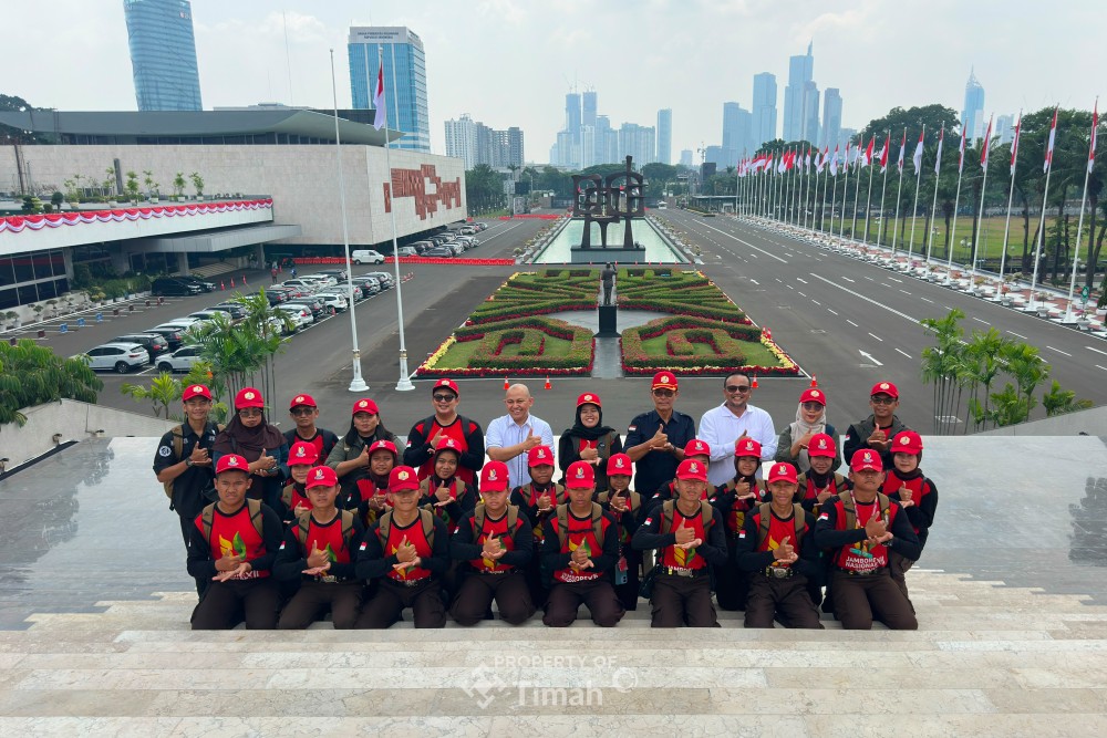 PT Timah Topang Kontingen Beltim ke Jamnas XII, Bukan Sekadar Berangkat tapi Membentuk Karakter Generasi Muda