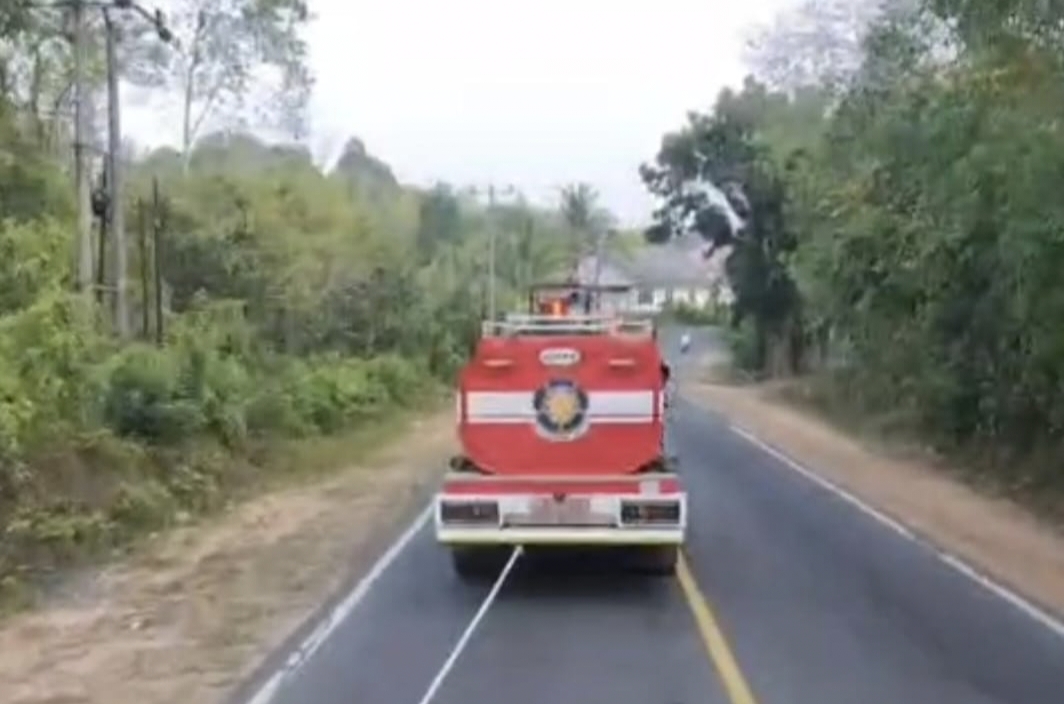 Mobil Damkar Pangkalan Baru Tua dan Rusak, Kini Harus “Ditarik” Armada Lebih Kecil
