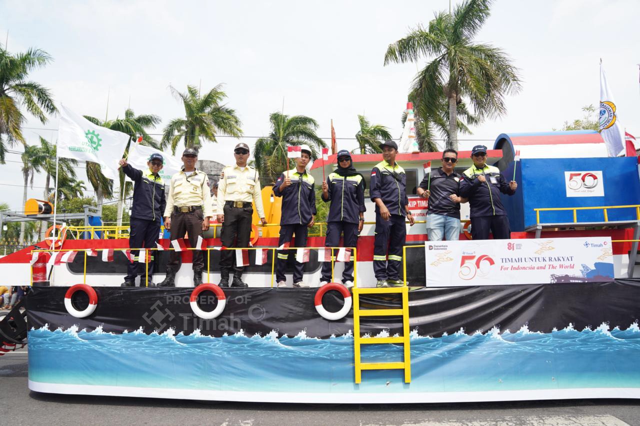 Bukan Sekadar Kendaraan Hias, Miniatur KIP Timah Garuda Curi Perhatian Warga Pangkalpinang