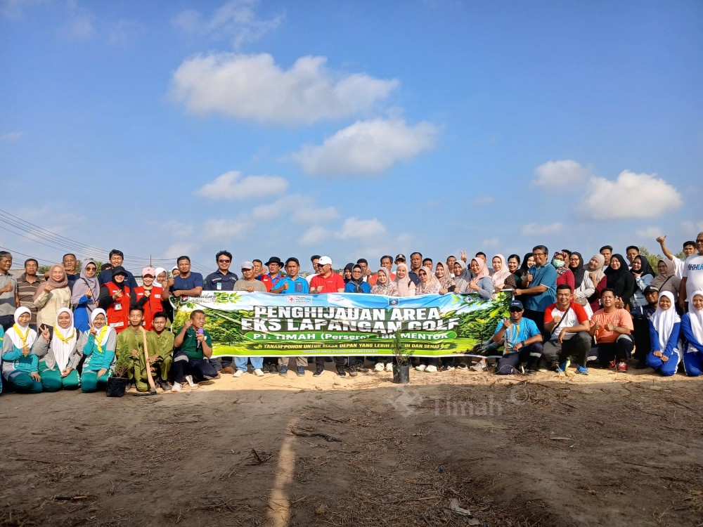 Eks Lapangan Golf PT Timah Disulap Jadi Ruang Hijau, Warga Mentok: Bisa Jadi Ruang Publik