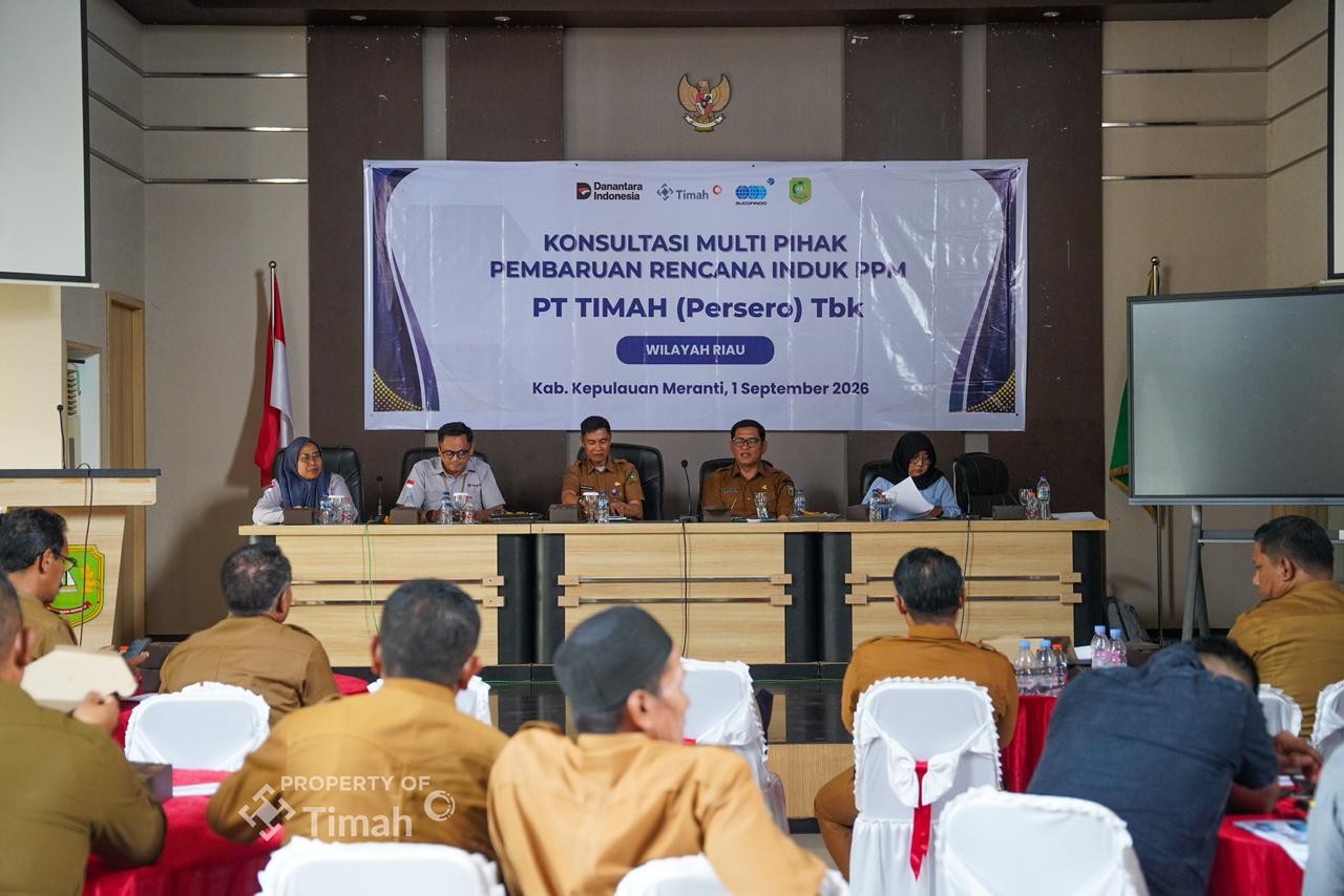 RIPPM PT Timah Dibahas Bersama Pemkab Meranti, Program TJSL Diminta Tak Sekadar Bagi Bantuan