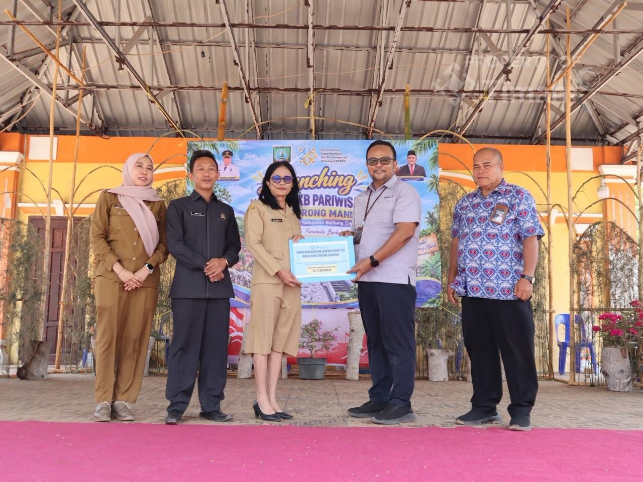 Dua Keluarga Berisiko Stunting di Burung Mandi Belum Punya MCK Layak