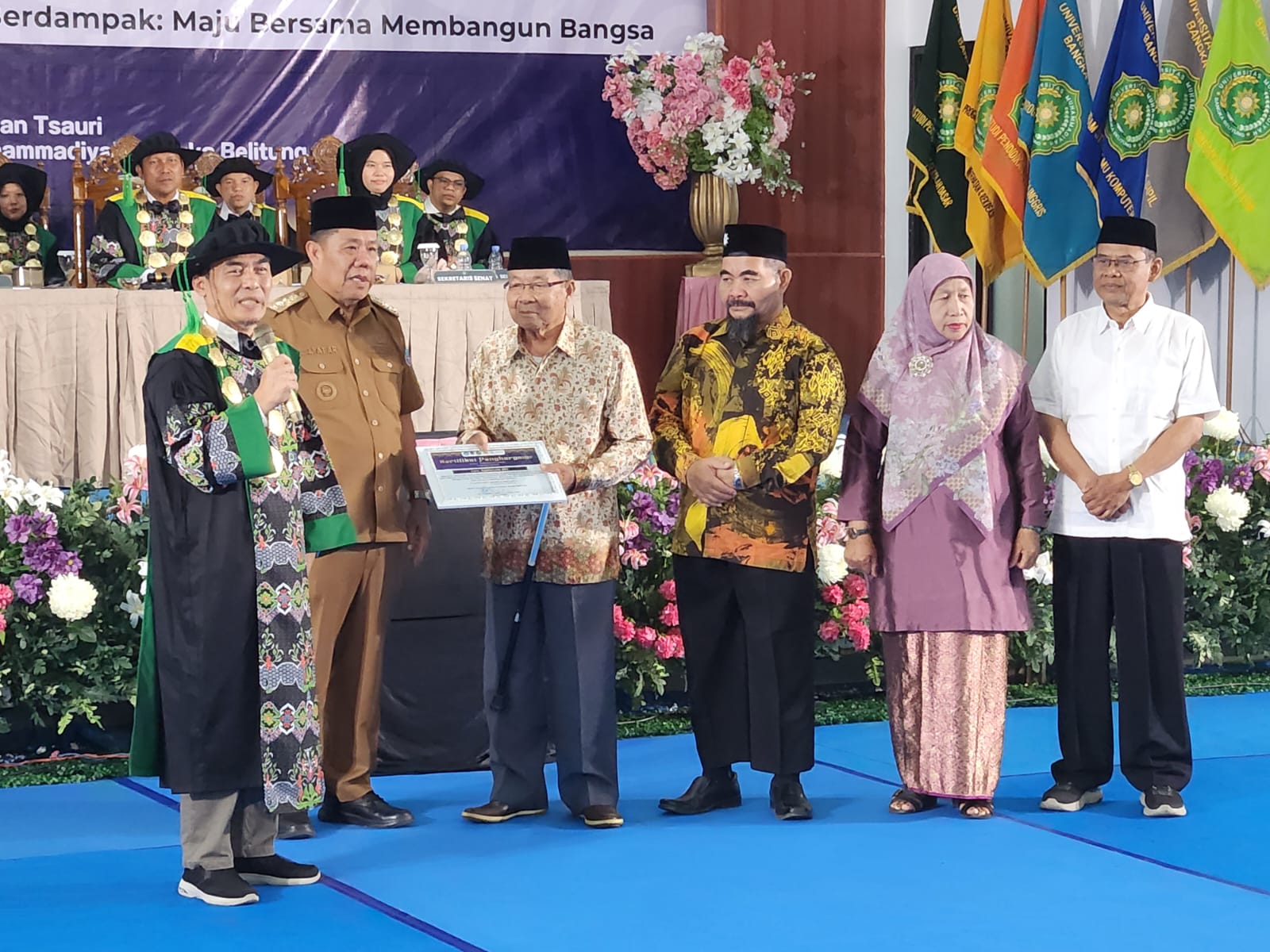 15 Tahun Unmuh Babel Berkhidmat, Rektor Bidik Status Internasional pada 2034