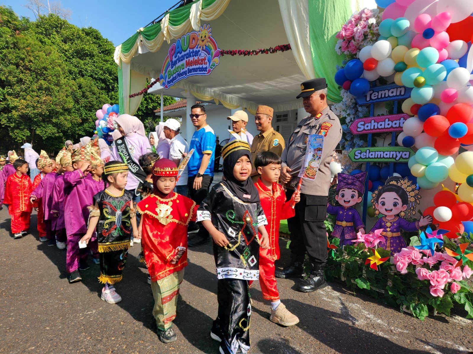 4.800 Peserta Turun ke Jalan, Karnaval PAUD Pangkalpinang Ikut Gerakkan UMKM