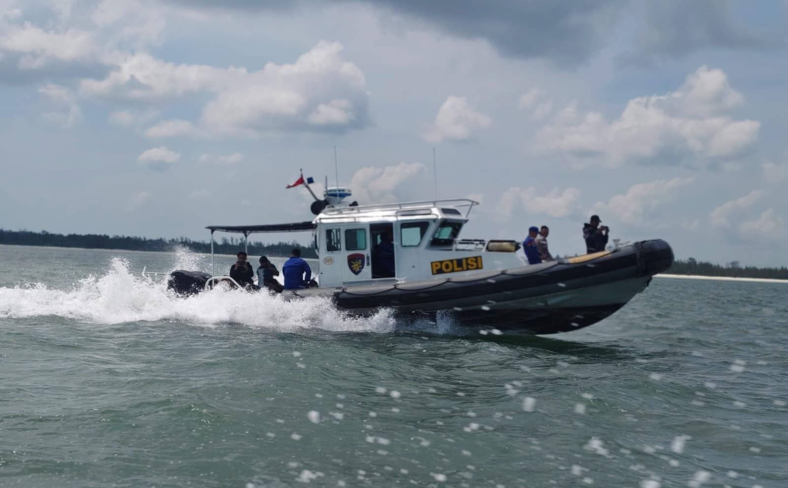 Tak Temukan Tambang Ilegal di Teluk Kelabat, Polairud: Besok Kami Turun Lagi