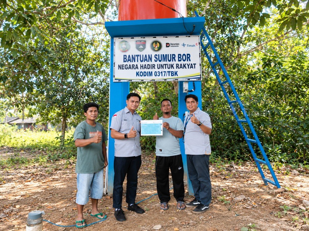 Setiap Hari Harus Tempuh 2 Kilometer, Warga Desa Kundur Kini Tak Lagi Cari Air Jauh