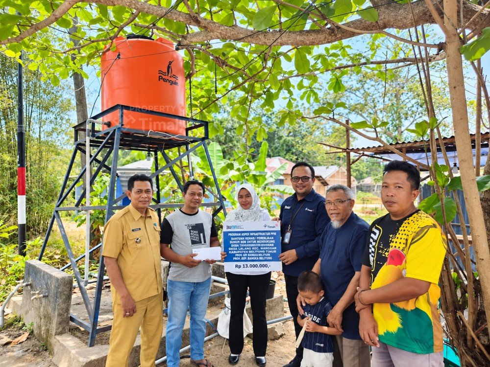 Sumur Bor Rusak Berbulan-bulan, Warga Belitung Timur Terpaksa Cari Air ke Dusun Lain
