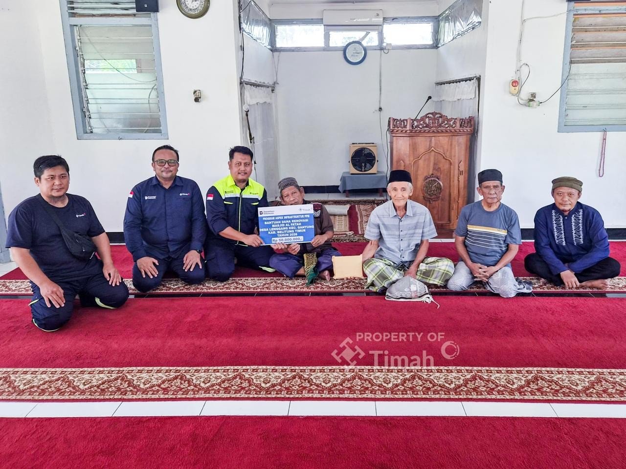 Rangka Atap Sejak 1990-an Belum Diganti, Masjid Al Fatah Mulai Diperbaiki