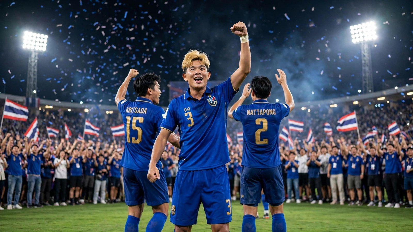 Baru Unggul 3 Menit, Indonesia Kembali Kebobolan: Thailand Samakan Skor 1-1