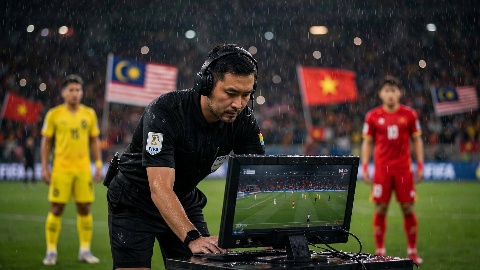 Drama VAR Warnai Perebutan Perunggu: Penalti Vietnam Dibatalkan, Malaysia Menang 1-0