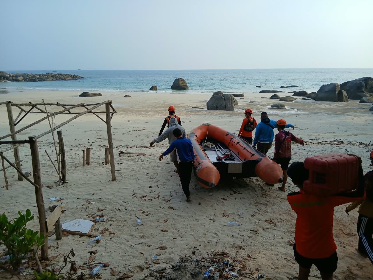 Nelayan Parittiga Tak Kunjung Kembali, SAR Sisir 15 Mil Laut